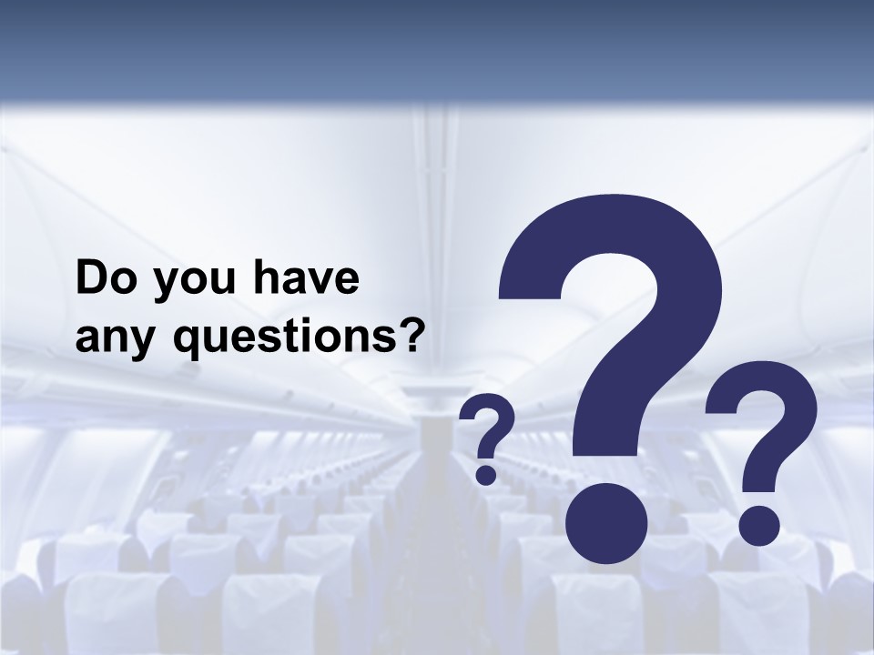 Sit Passenger Fly PowerPoint Template