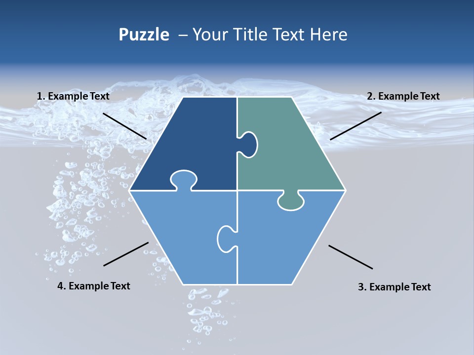 Shot Background Glass PowerPoint Template