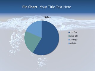 Shot Background Glass PowerPoint Template