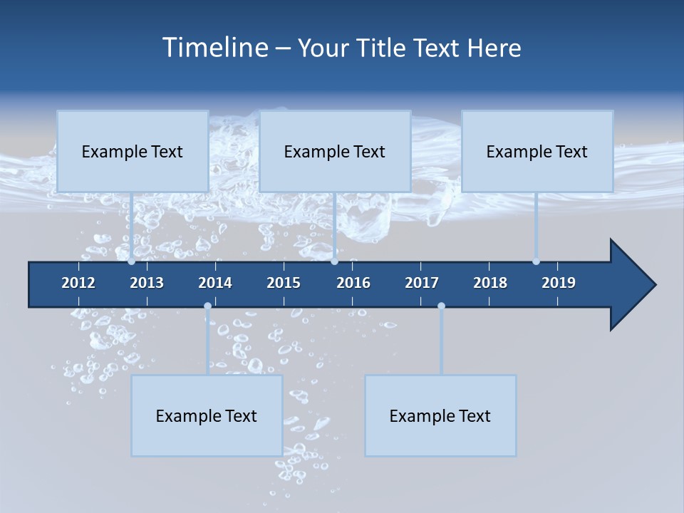 Shot Background Glass PowerPoint Template