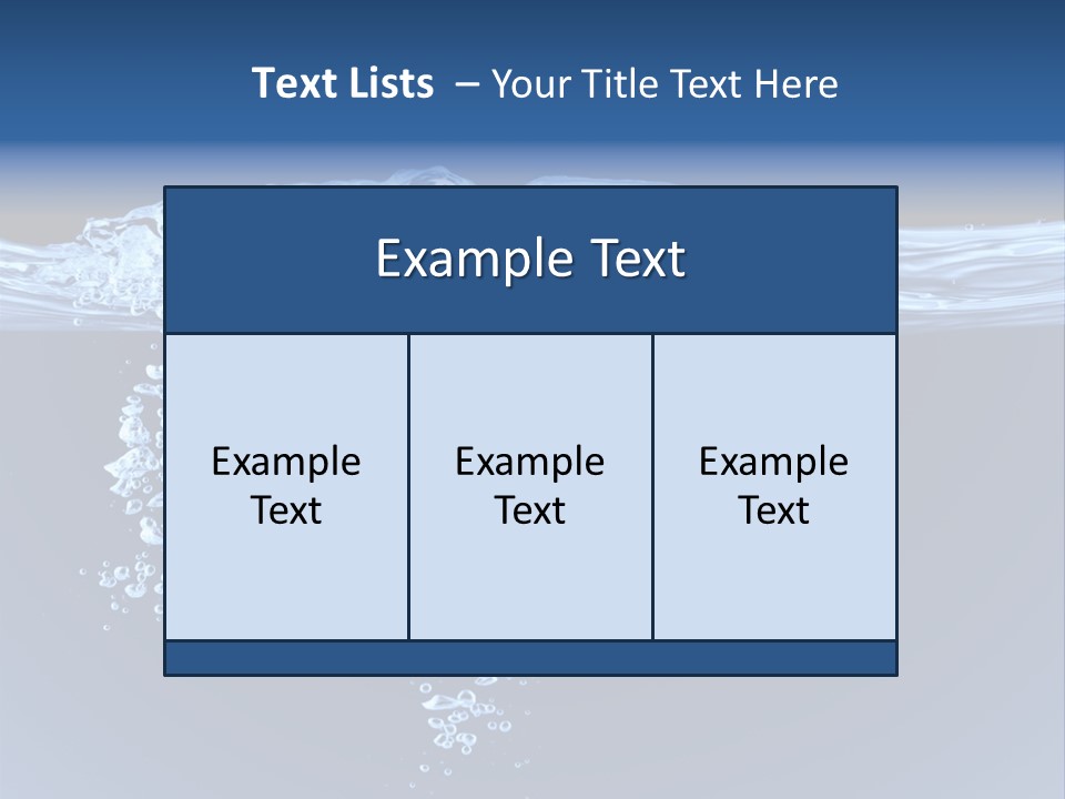 Shot Background Glass PowerPoint Template