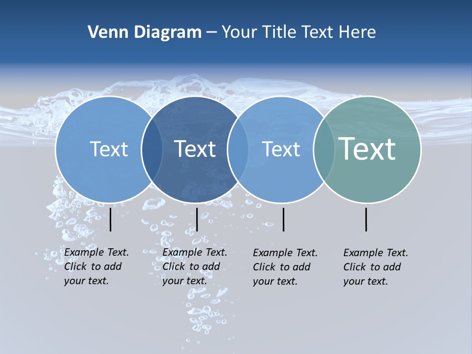 Shot Background Glass PowerPoint Template
