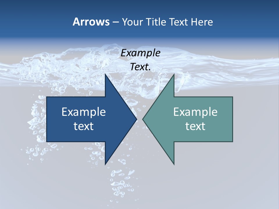 Shot Background Glass PowerPoint Template