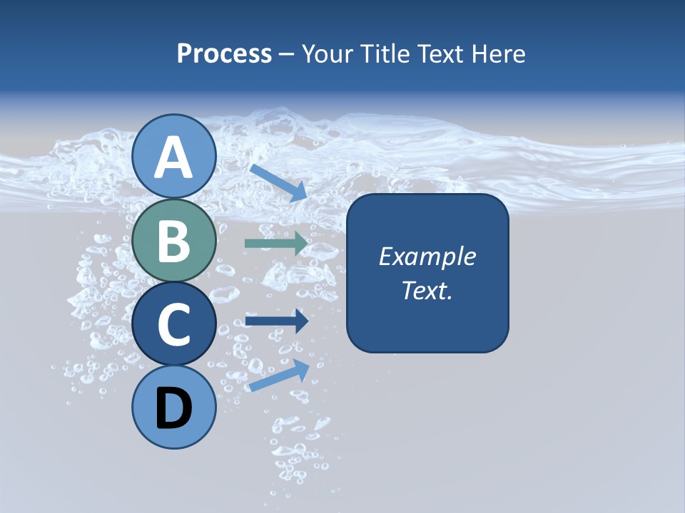 Shot Background Glass PowerPoint Template