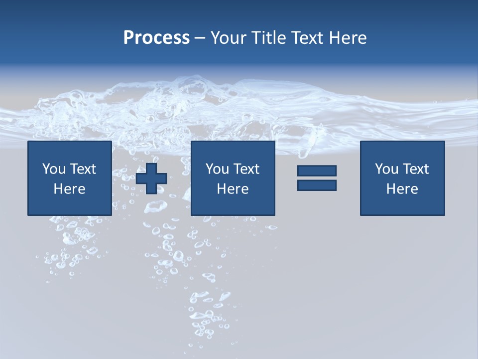 Shot Background Glass PowerPoint Template
