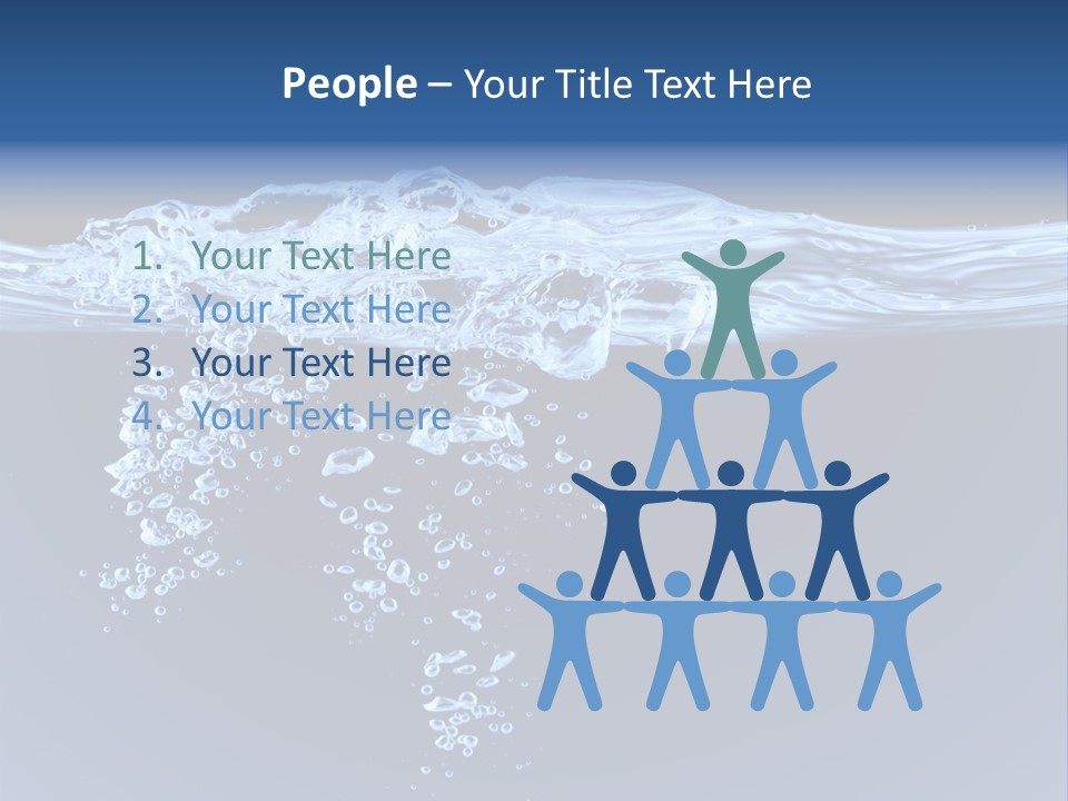 Shot Background Glass PowerPoint Template