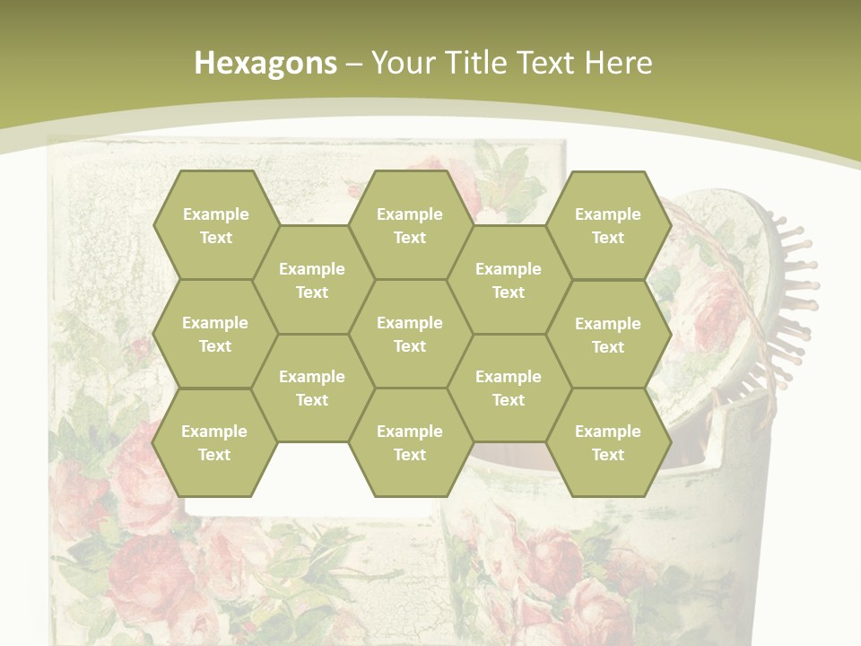 Inlay Craft Bottle PowerPoint Template