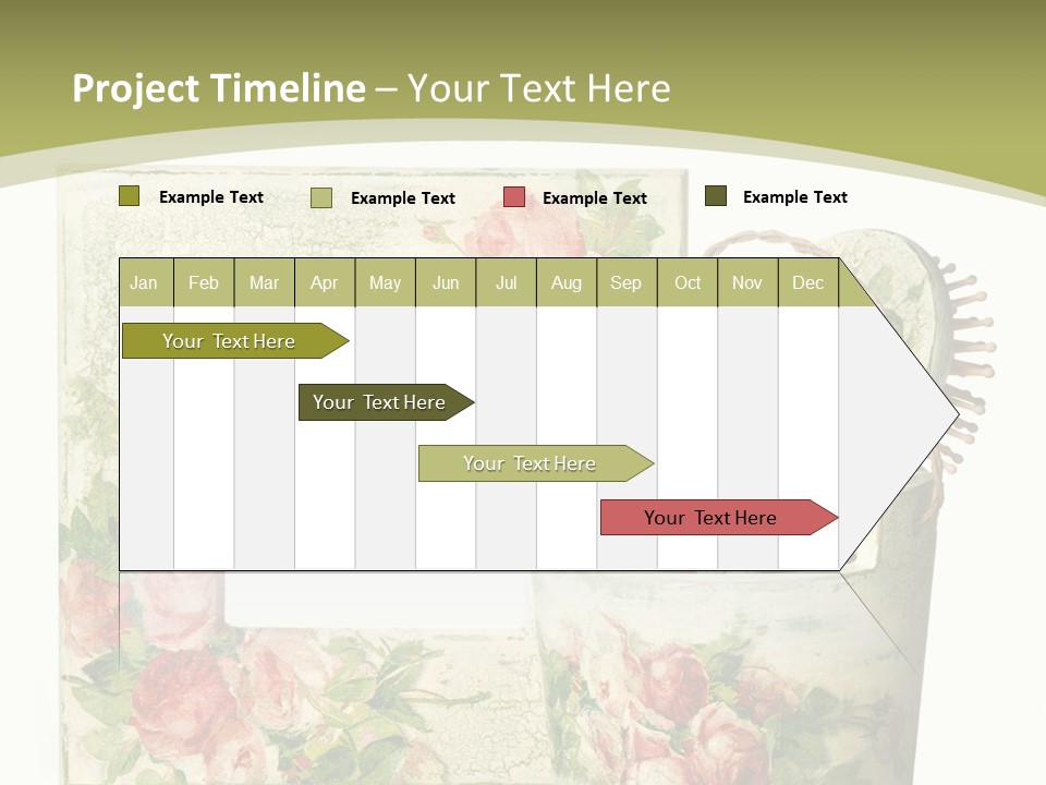 Inlay Craft Bottle PowerPoint Template