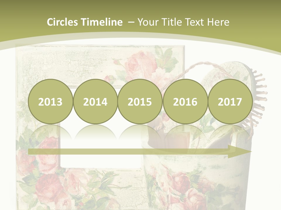 Inlay Craft Bottle PowerPoint Template