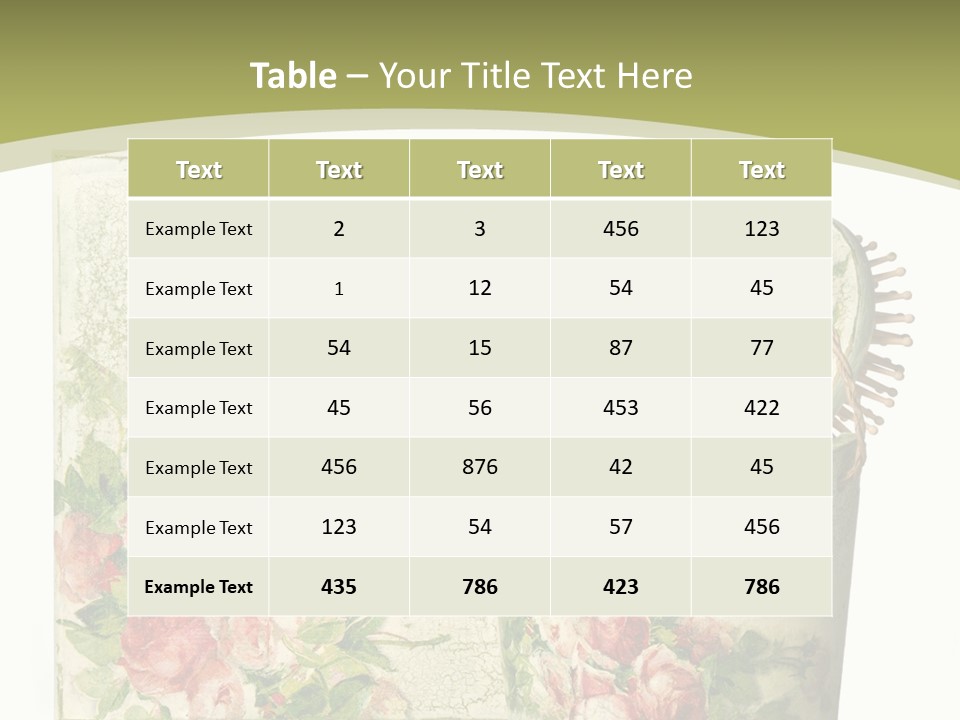 Inlay Craft Bottle PowerPoint Template