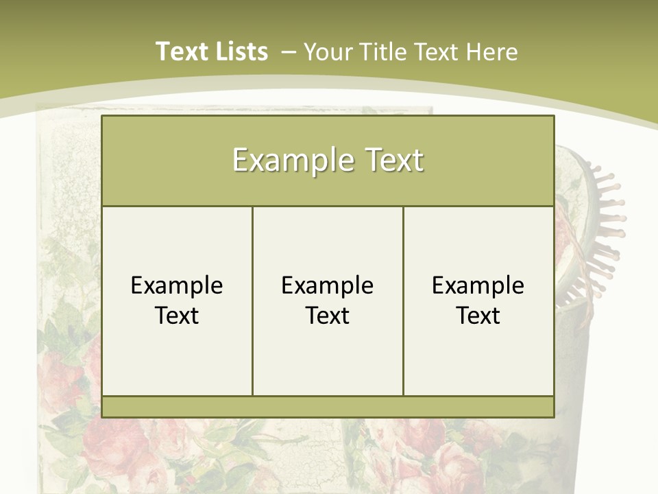 Inlay Craft Bottle PowerPoint Template
