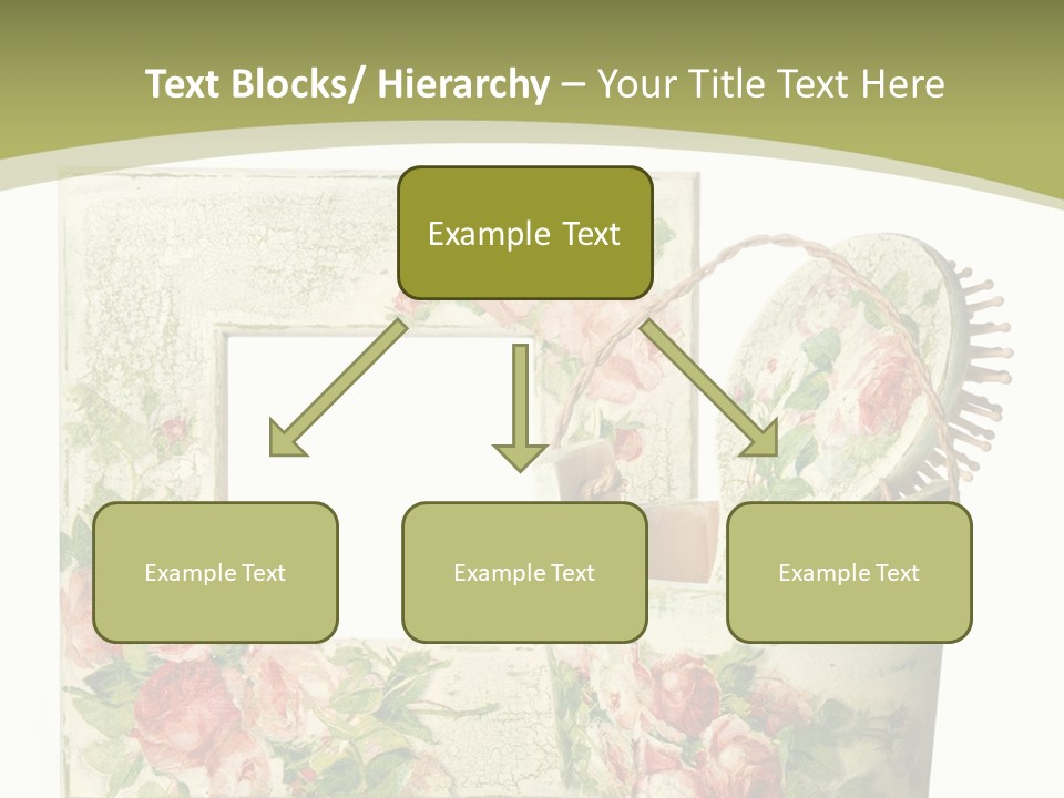 Inlay Craft Bottle PowerPoint Template