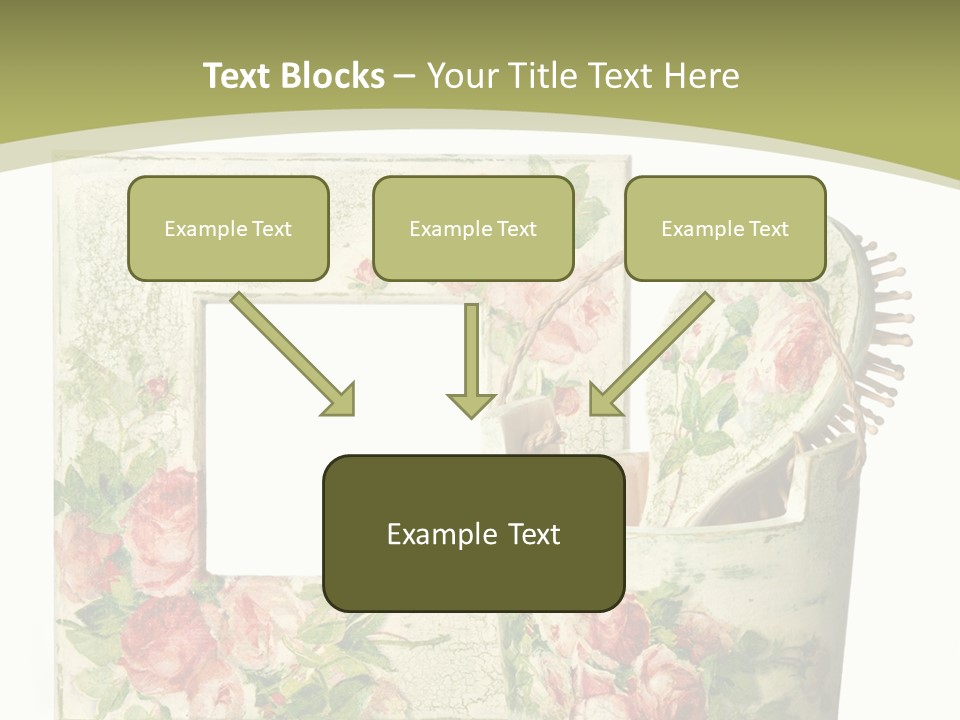Inlay Craft Bottle PowerPoint Template