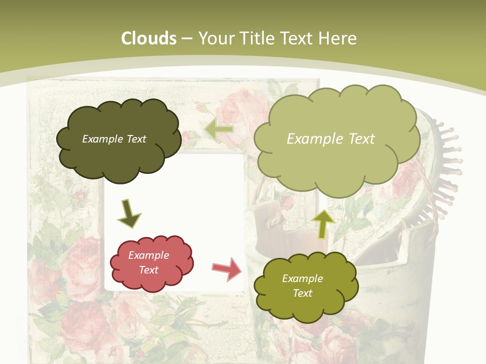 Inlay Craft Bottle PowerPoint Template