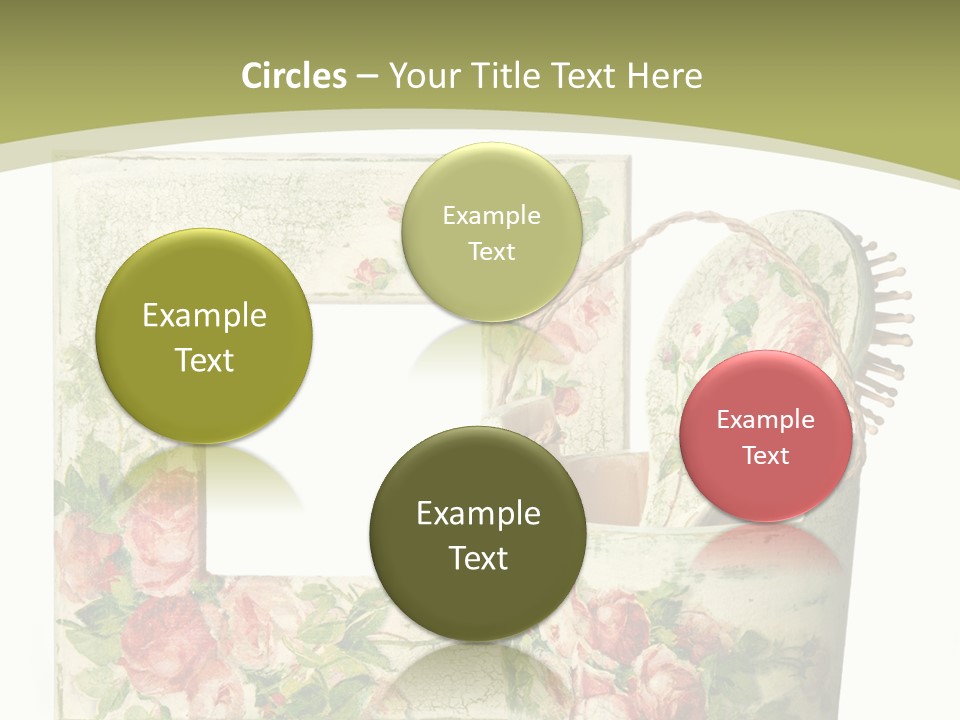 Inlay Craft Bottle PowerPoint Template