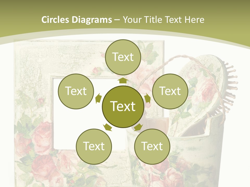 Inlay Craft Bottle PowerPoint Template