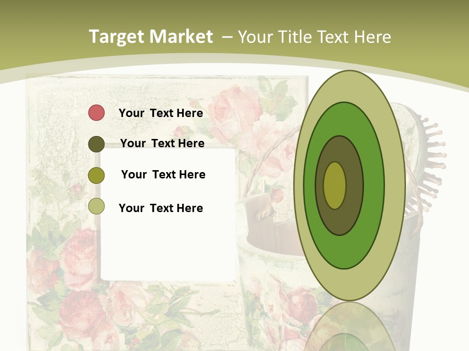 Inlay Craft Bottle PowerPoint Template