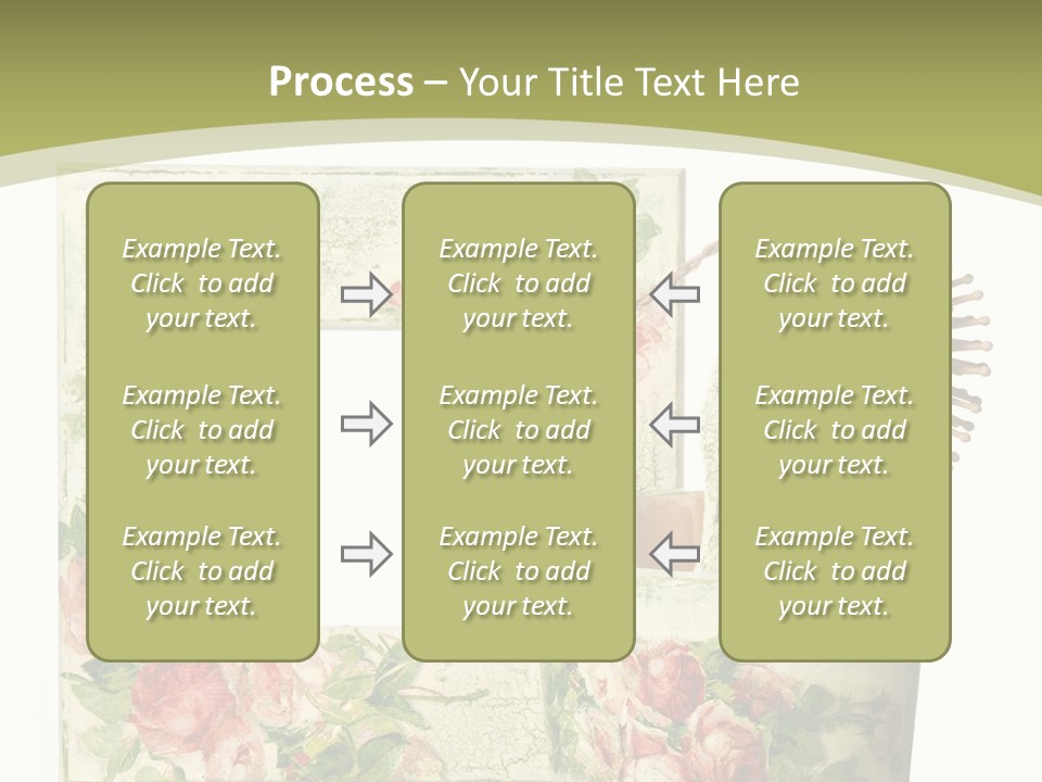 Inlay Craft Bottle PowerPoint Template