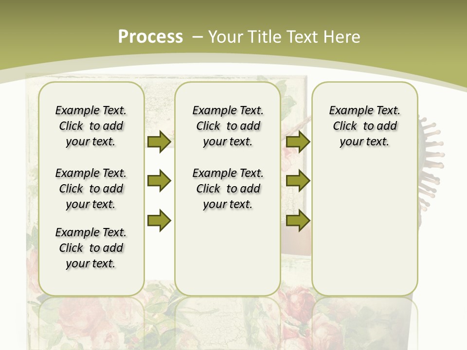 Inlay Craft Bottle PowerPoint Template