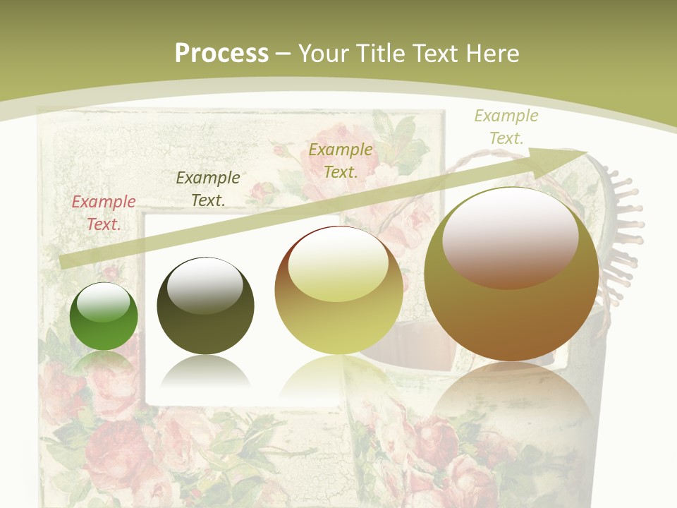 Inlay Craft Bottle PowerPoint Template