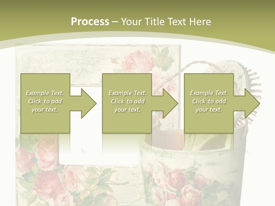 Inlay Craft Bottle PowerPoint Template