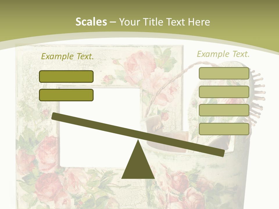 Inlay Craft Bottle PowerPoint Template