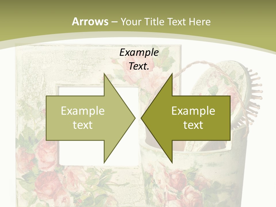 Inlay Craft Bottle PowerPoint Template