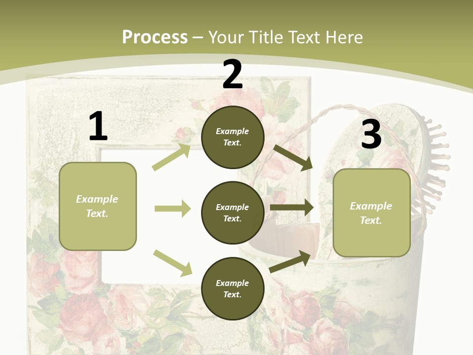 Inlay Craft Bottle PowerPoint Template