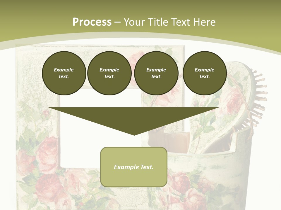 Inlay Craft Bottle PowerPoint Template