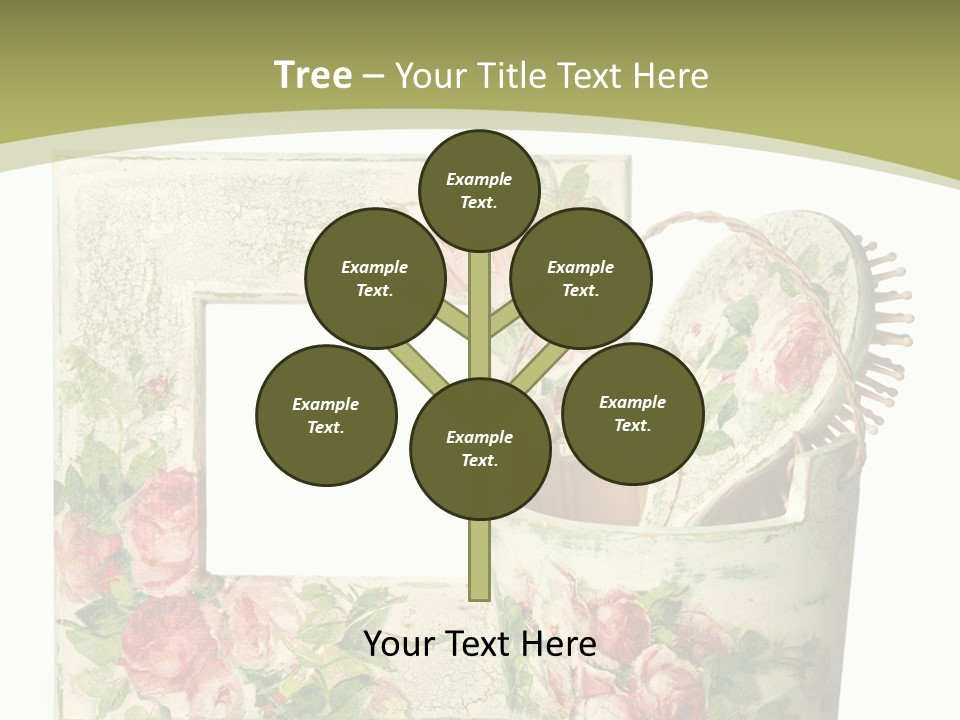 Inlay Craft Bottle PowerPoint Template