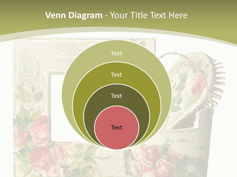 Inlay Craft Bottle PowerPoint Template