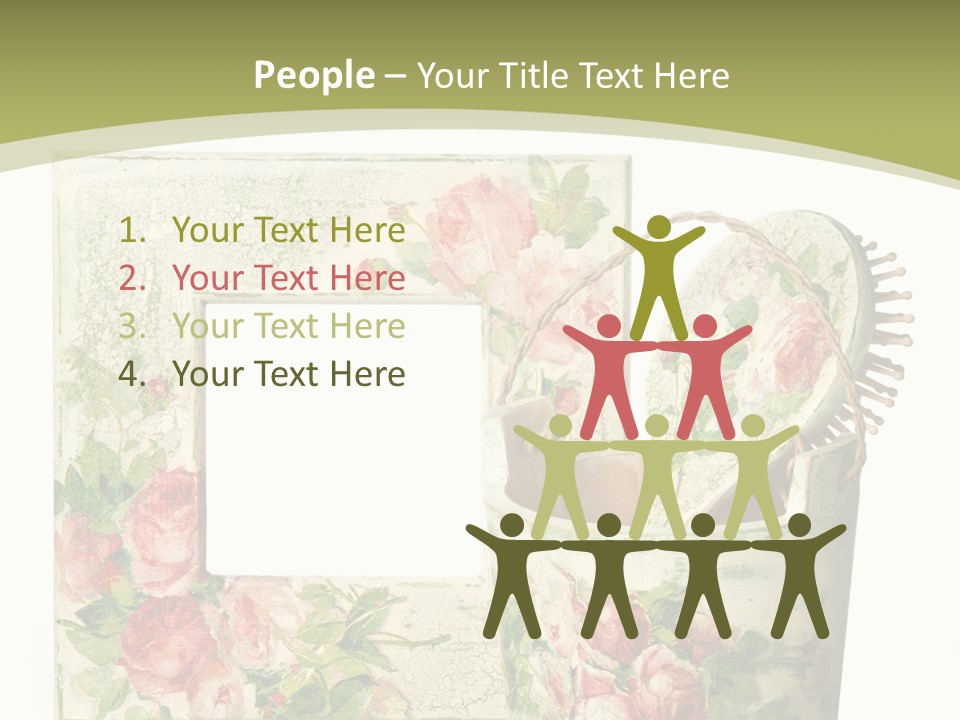 Inlay Craft Bottle PowerPoint Template