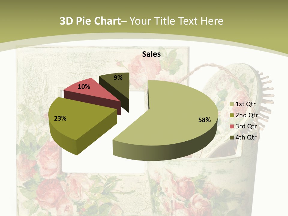 Inlay Craft Bottle PowerPoint Template