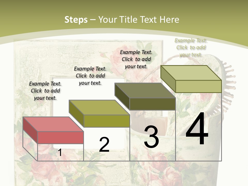 Inlay Craft Bottle PowerPoint Template
