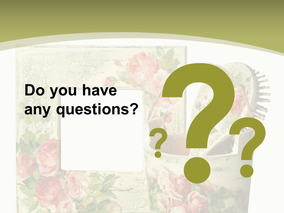 Inlay Craft Bottle PowerPoint Template