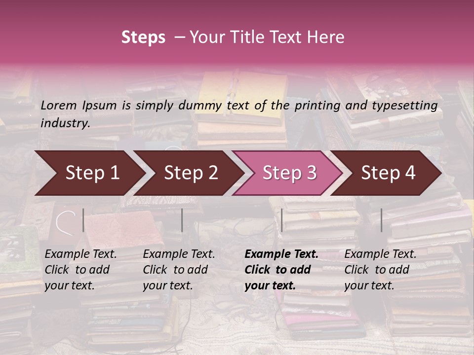 Sighseeing Paper Archive PowerPoint Template