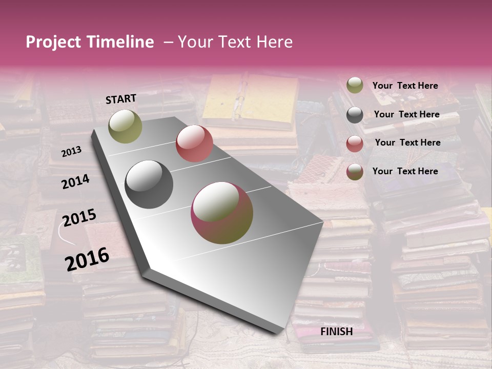 Sighseeing Paper Archive PowerPoint Template