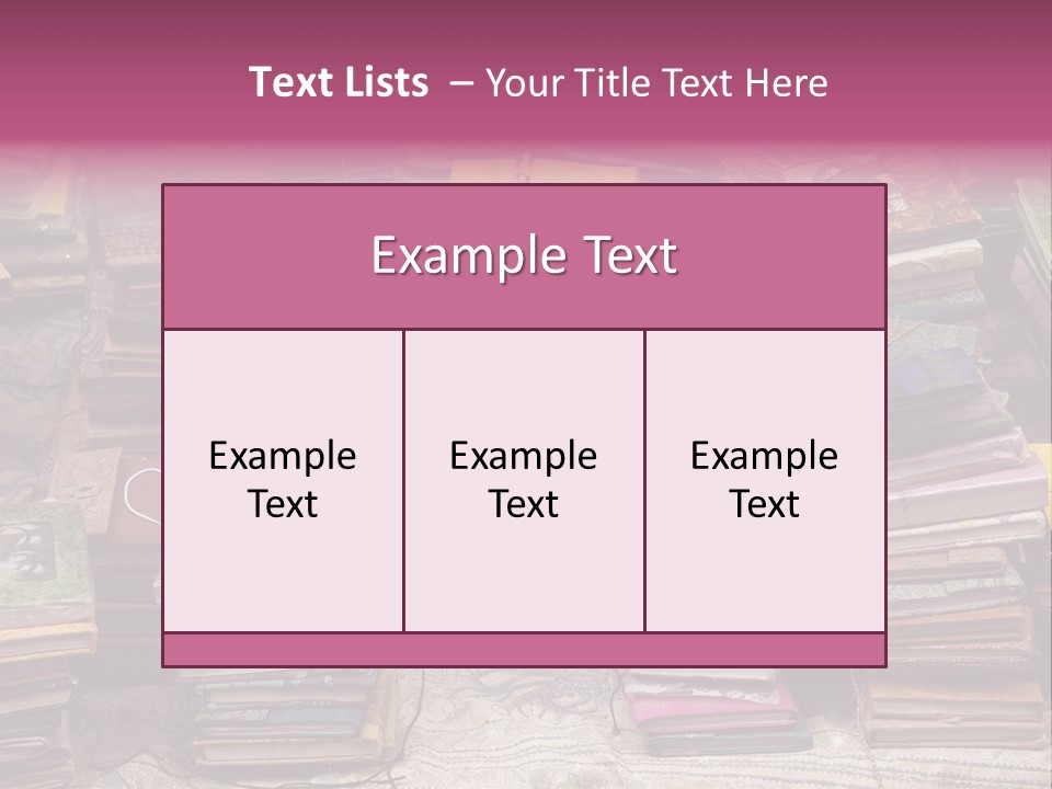 Sighseeing Paper Archive PowerPoint Template