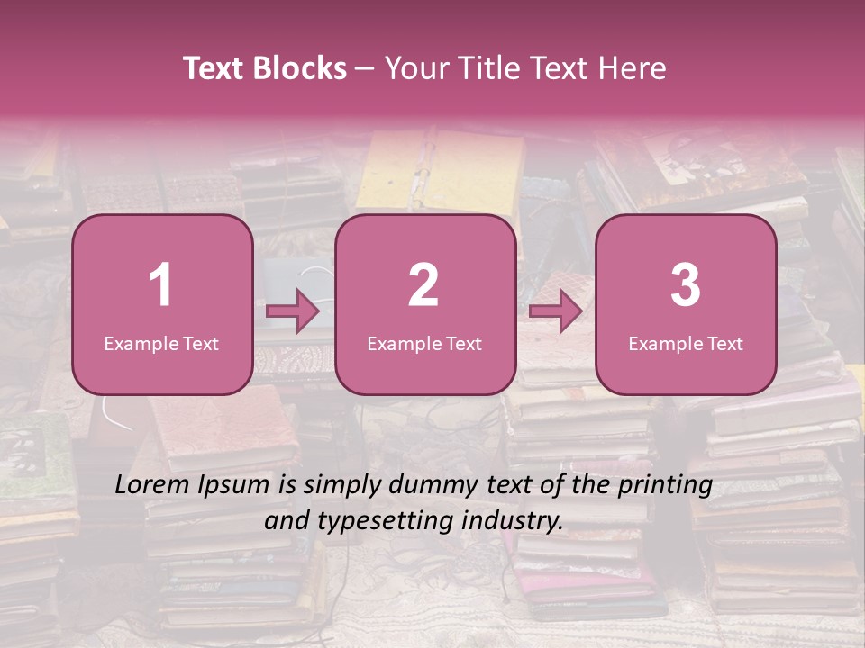 Sighseeing Paper Archive PowerPoint Template