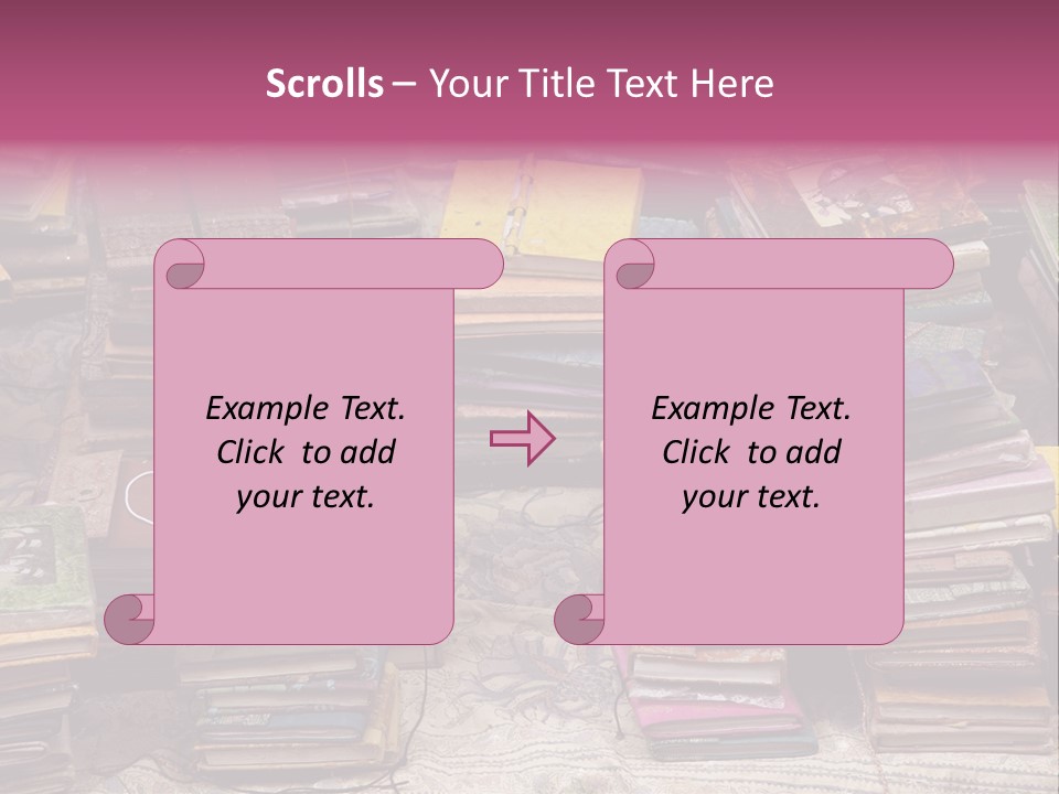 Sighseeing Paper Archive PowerPoint Template