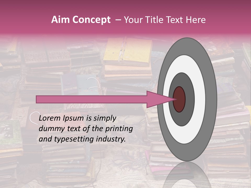 Sighseeing Paper Archive PowerPoint Template