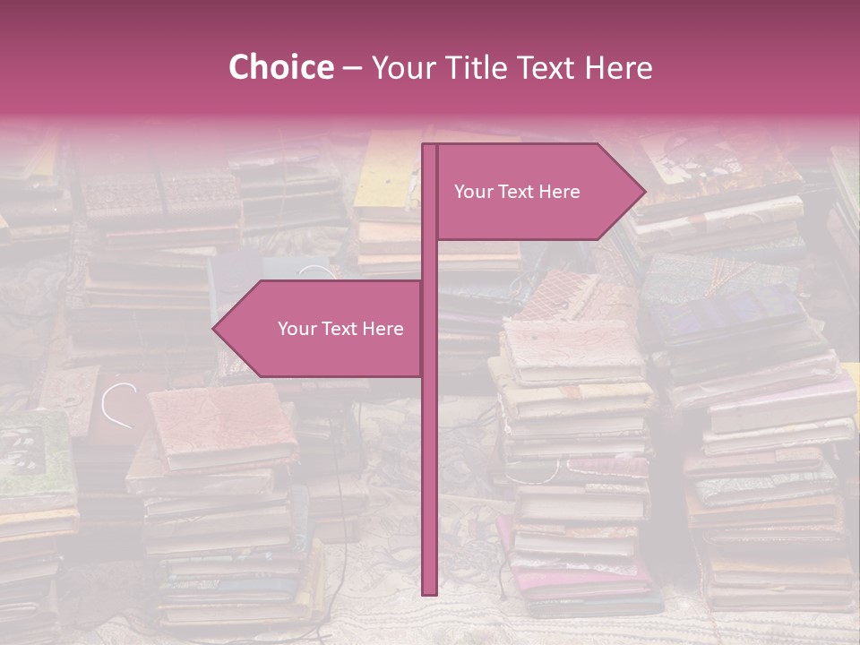 Sighseeing Paper Archive PowerPoint Template