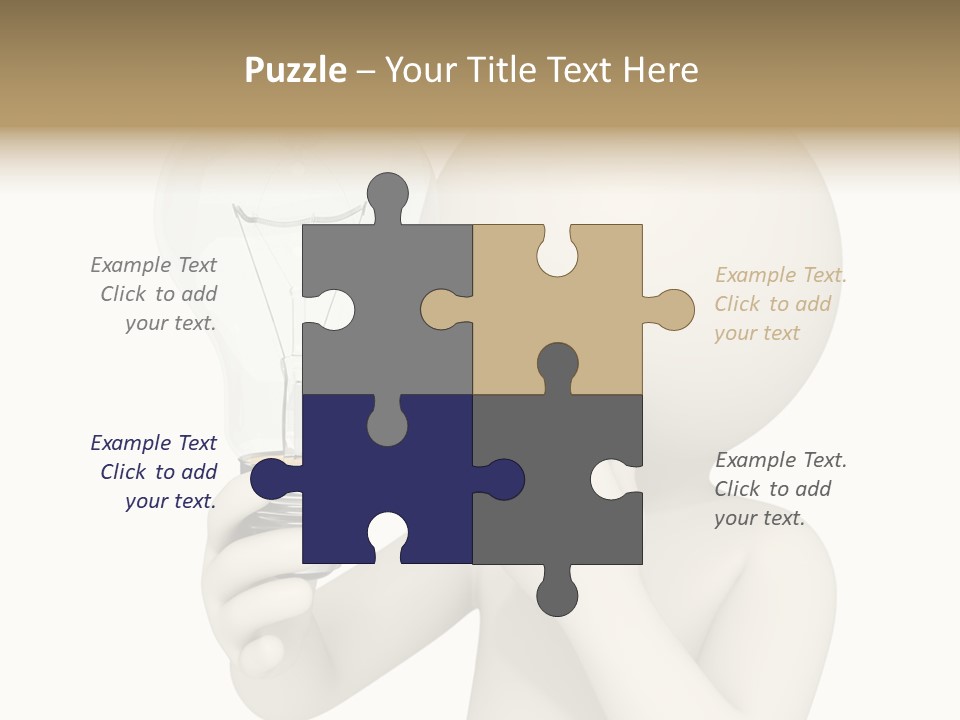 Man Guy Render PowerPoint Template