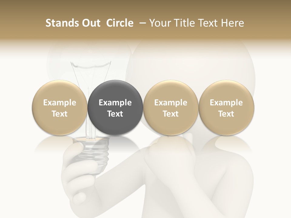 Man Guy Render PowerPoint Template