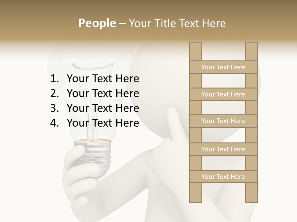 Man Guy Render PowerPoint Template