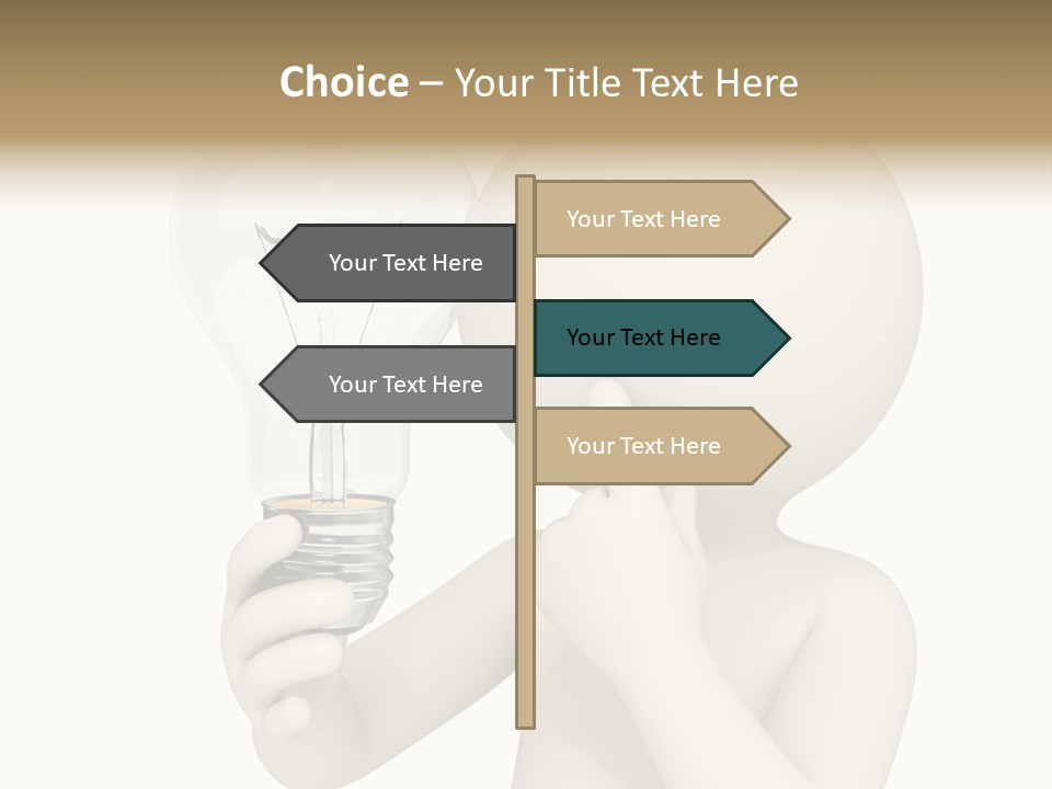 Man Guy Render PowerPoint Template