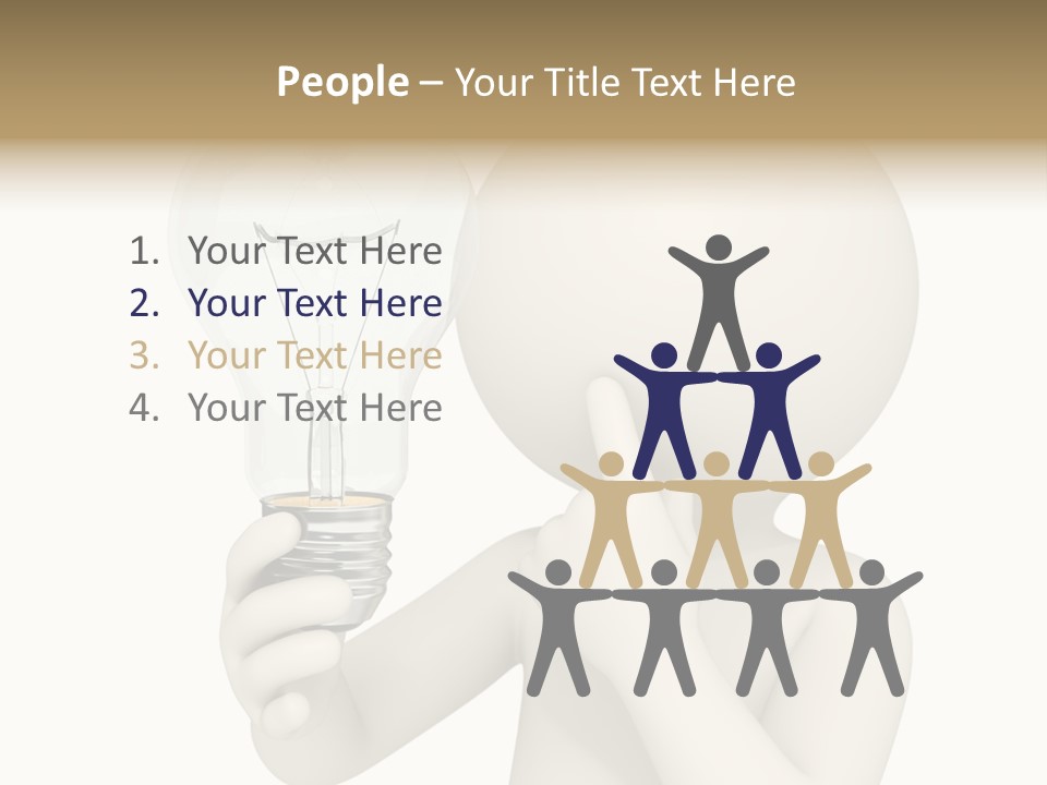 Man Guy Render PowerPoint Template