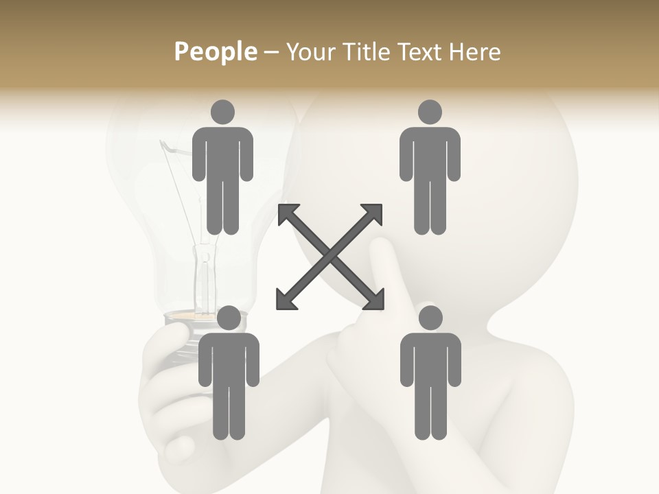 Man Guy Render PowerPoint Template