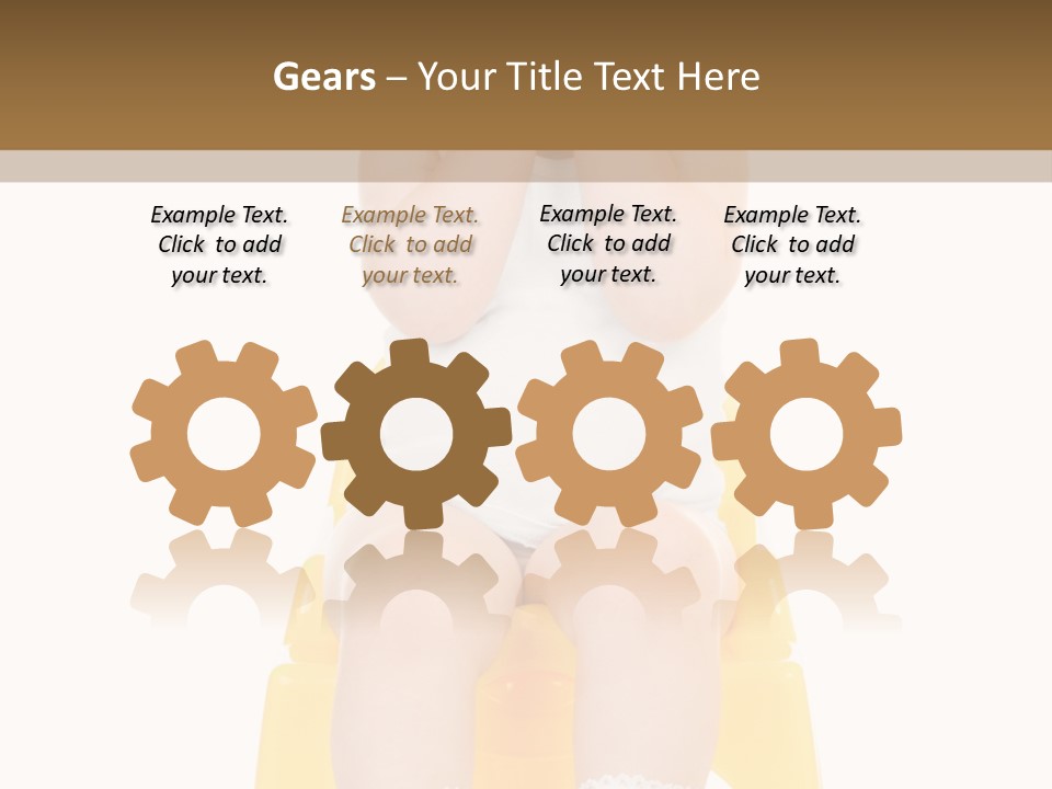 Joyful White Jolly PowerPoint Template