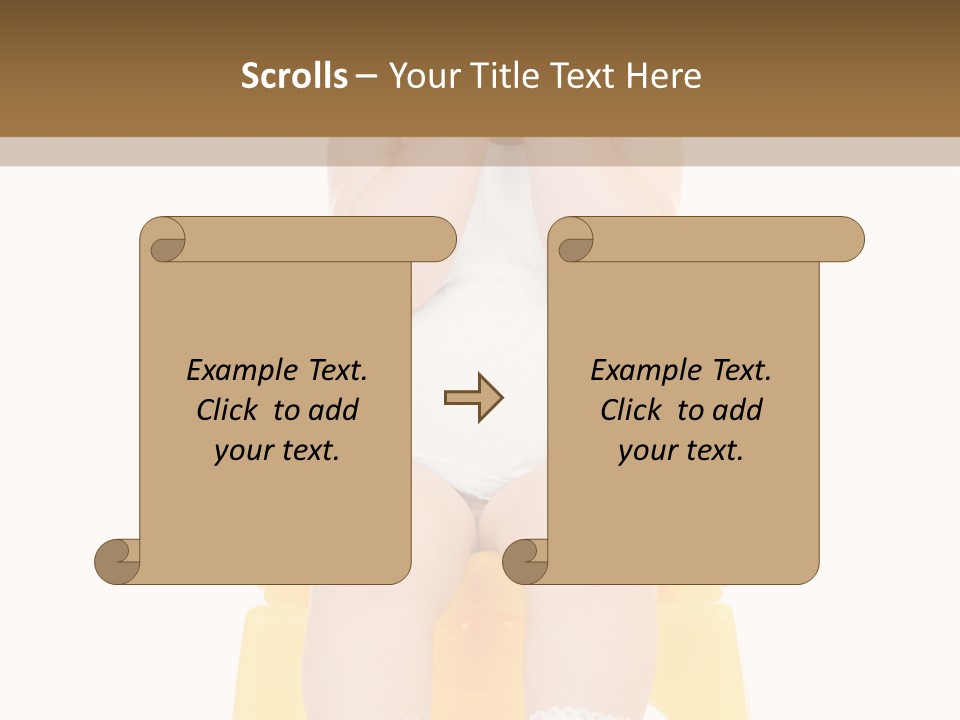Joyful White Jolly PowerPoint Template